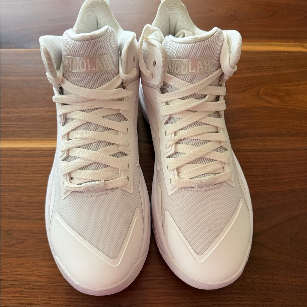 Moolah TRIPLE DOUBLE
WHITE HOT Women's White Athletic Shoes- Size 10
